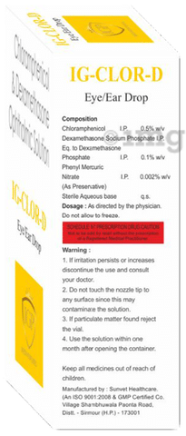 IG-Clor-D Eye/Ear Drops