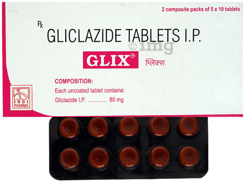 Glix 80mg Tablet image