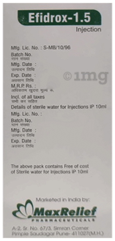 Efidrox 1.5 Injection