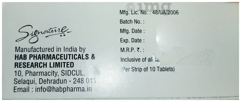 Baclosign 10 Tablet image