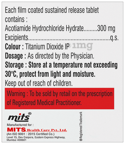 Actomit 300mg Tablet SR image