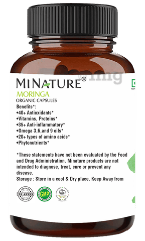 Minature Moringa Organic Capsule image