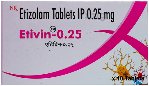 एटिविन 0.25mg टैबलेट image एटिविन 0.25mg टैबलेट image