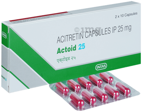 Actoid 25mg Capsule image