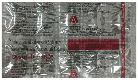 Dysorab DSR Capsule image Dysorab DSR Capsule image