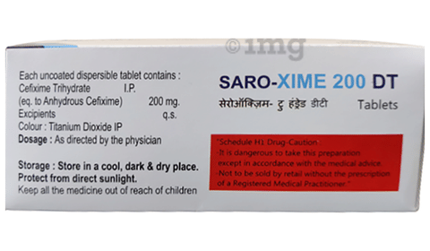 Saro-Xime 200 DT Tablet image