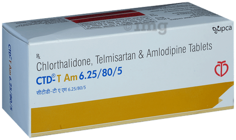 CTD-T AM 6.25/80/5 Tablet