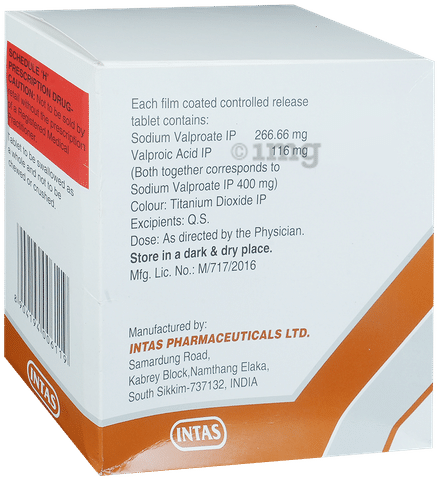 Valprol -CR 400 Tablet