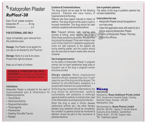Ruplast 30 Plaster image