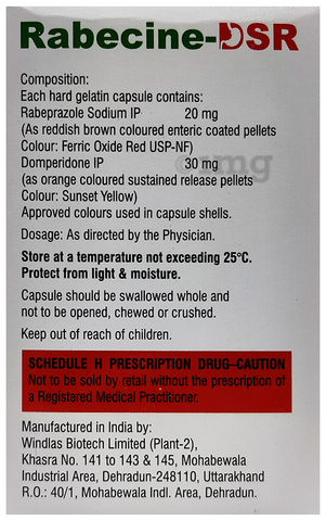 Rabecine-DSR Capsule image Rabecine-DSR Capsule image