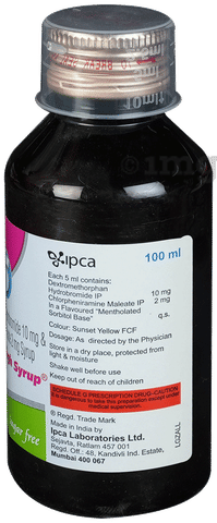 Solvin Cough Syrup Sugar Free image