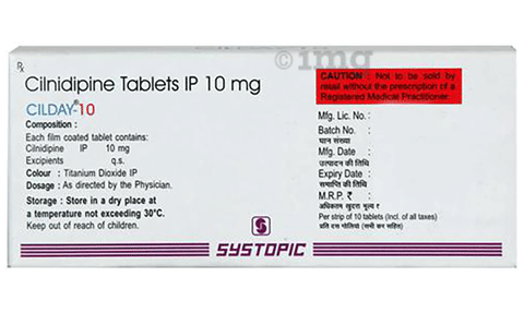 CILday 10mg Tablet image CILday 10mg Tablet image