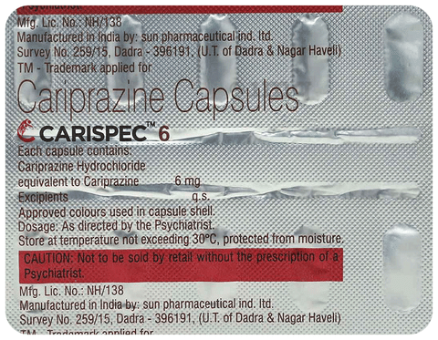 Carispec 6 Capsule image