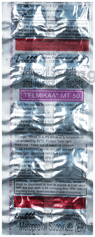 Telmikaa MT 50mg Tablet image Telmikaa MT 50mg Tablet image