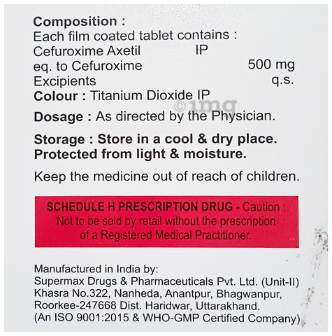 Cefpath 500 Tablet image