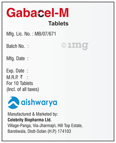 Gabacel-M Tablet image