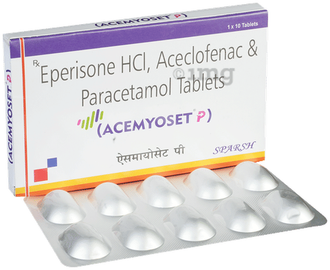 Acemyoset P Tablet image