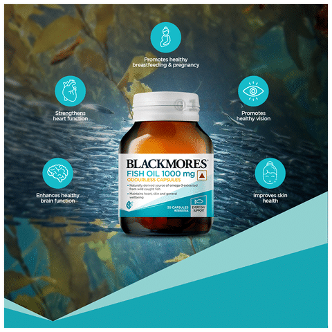 Blackmores odourless 2024 fish oil 1000