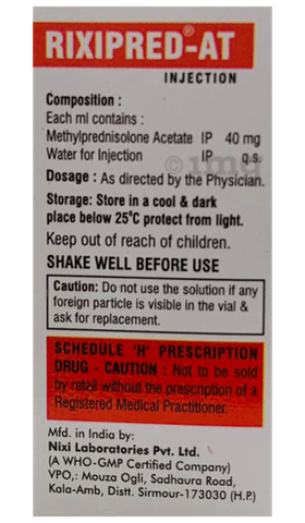Rixipred AT 80mg Injection image
