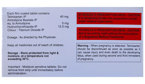 Telmicrine Plus Tablet image