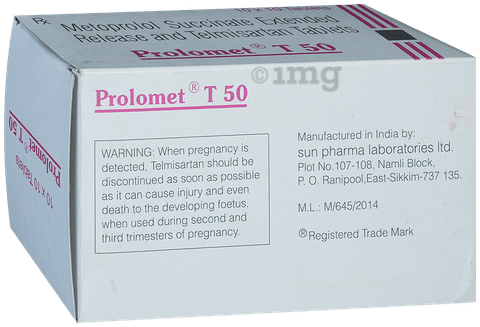 Prolomet T 50 Tablet ER image
