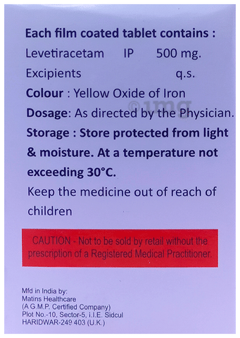 Tamlev 500 Tablet image