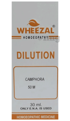 Wheezal Camphora Dilution 50M 1