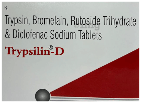 Trypsilin-D Tablet image Trypsilin-D Tablet image