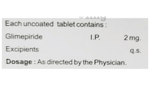 Vigipride 2mg Tablet image Vigipride 2mg Tablet image