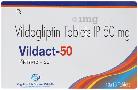 Vildact 50mg Tablet image