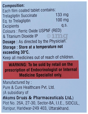 Aurotrela 100 Tablet image