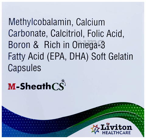 M-SheathCS Softgel Capsule image M-SheathCS Softgel Capsule image