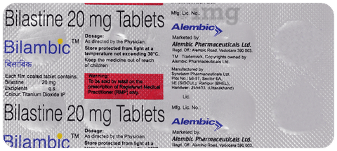 Bilambic 20mg Tablet image