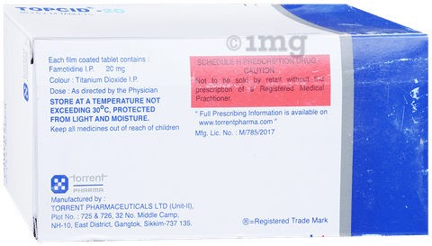 Topcid 20 Tablet image