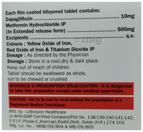 Dapiglif-M-XR Tablet