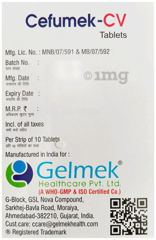 Cefumek-CV Tablet image Cefumek-CV Tablet image