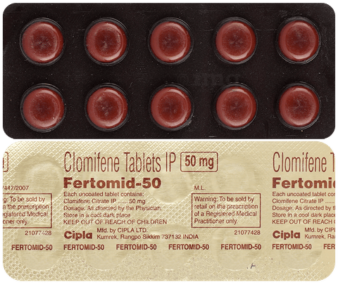 Fertomid 50 Tablet image