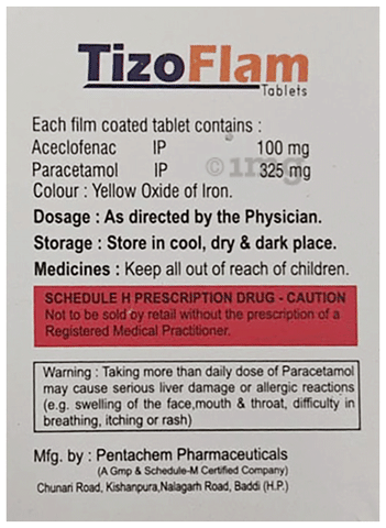 Tizoflam Tablet image