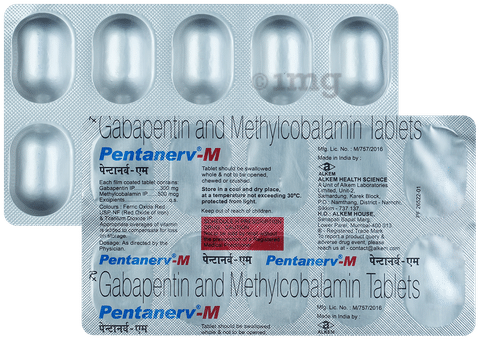 Pentanerv M 300mg/500mcg Tablet