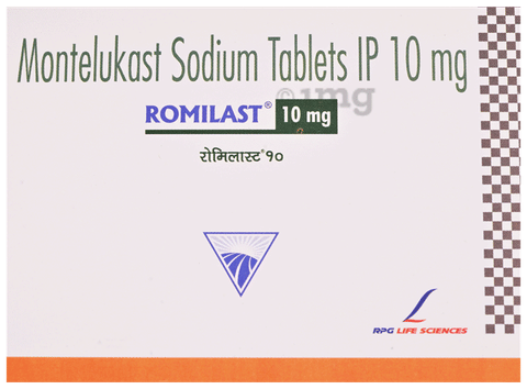 Romilast 10mg Tablet image