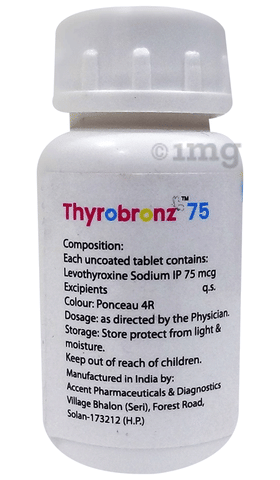 Thyrobronz 75 Tablet image