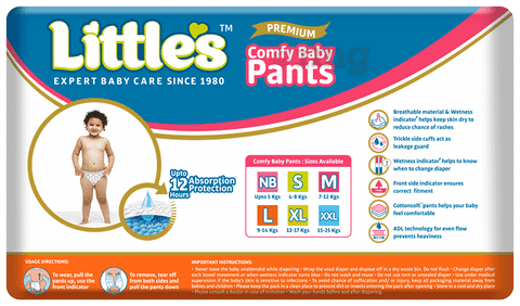 babyhug Super Dry Pant Style Diaper Large L Size  30 Pieces  L Price in  India  Buy babyhug Super Dry Pant Style Diaper Large L Size  30 Pieces   L online at Shopsyin