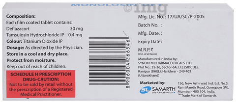 Monolosin DFT Tablet