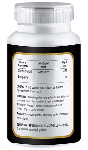 Zenius Shilajeet Capsule image