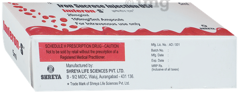 Imferon S 20mg Injection image Imferon S 20mg Injection image