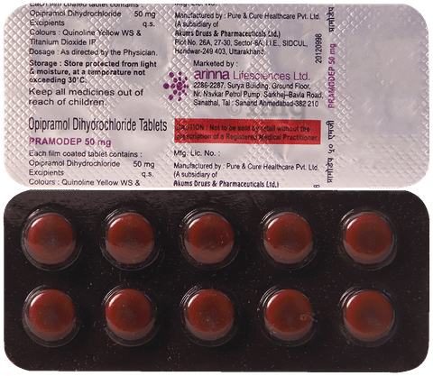Pramodep 50mg Tablet image
