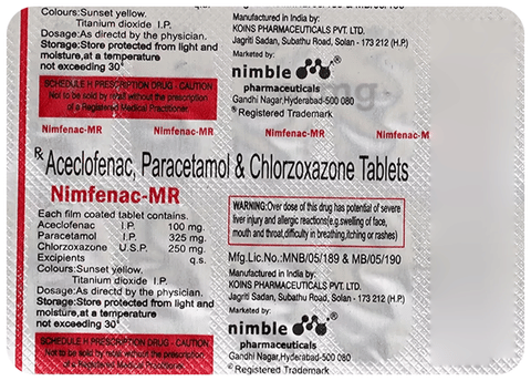 Nimfenac-MR Tablet image