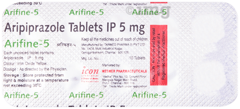 Arifine 5mg Tablet image