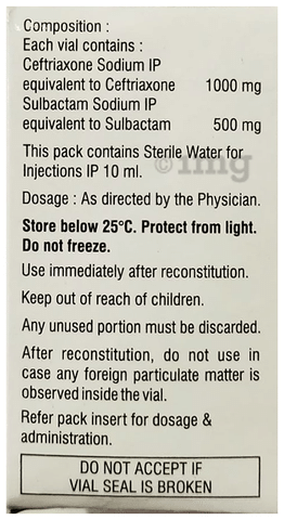 Monobact 1000 mg/500 mg Injection