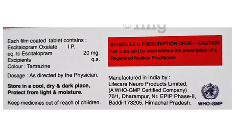 Vydep 20 Tablet image